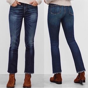 (SOLD)RAG & BONE Doheny Frayed 10 Inch Crop